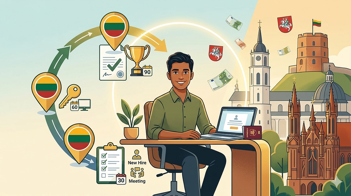 Your first 90 days at a Lithuanian company