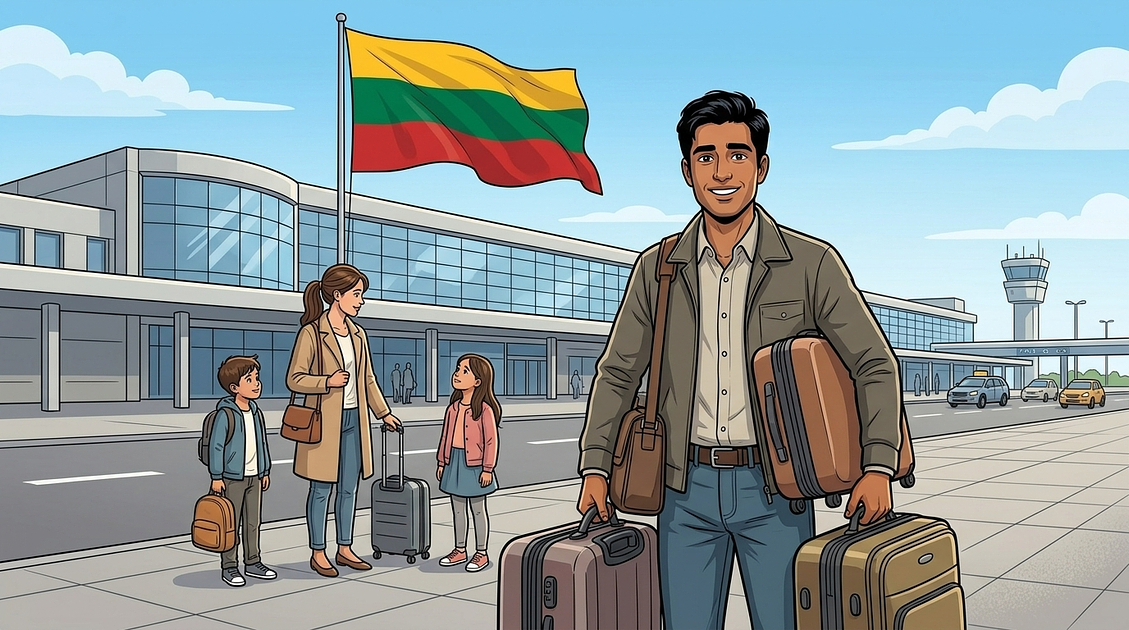 Bringing your partner or family to Lithuania: visas, schools, and the spouse job market